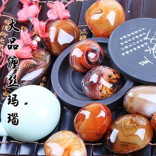 缠丝玛瑙南京雨花石原石，手把玩件天然鱼缸，多肉纪念品彩石装饰