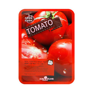 韩国mayisland西红柿10张蚕丝美容护肤面膜补水保湿清洁增加弹力