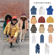 季末折扣 tinycottons 秋冬儿童保暖棉服防风防雨滑雪服滑雪裤子
