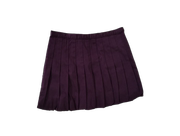 水手服短裙少女制服客供棉，挺括百褶花苞裙职场，白领紫色短裙显高