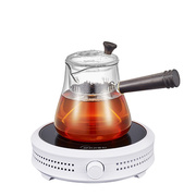 金杞迷你电陶炉茶炉煮茶器家用玻璃泡茶壶，小型光波炉铁壶电磁茶炉