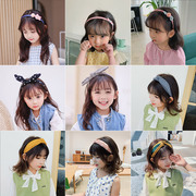 儿童发卡发箍韩国公主，女童洋气兔耳朵头箍宝宝，小女孩头饰防滑带齿