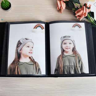 纪念册过塑相册8寸照片，100张插页式可放八寸影集本宝宝成长大容量