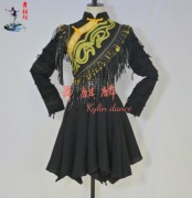 蒙古舞蹈皮流苏表演服装筷子舞骑马舞摔跤舞艺考定制演出服装