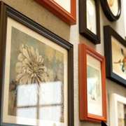 欧锋简约轻奢实木照片墙挂墙相框创意组合客厅沙发背景墙装饰画框