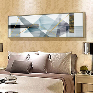 2366北欧抽象客厅装饰画，简约沙发背景墙壁画组合挂画艺术画床头画