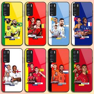 世界杯足球手机壳摩洛哥适用加纳苹果15手机壳iphone13/promax华为MATE60小米14/OPPO/VIVO周边P60同款P50/40