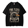 朋克摇滚Pink Floyd平克弗洛伊德短袖黑色t恤男纯棉vintage风体恤