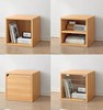 放书桌上的书架桌面简易学生卧室置物柜收纳格子柜自由组合矮书柜