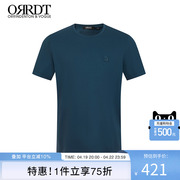 ORRDT短袖T恤衣服男休闲青年夏季圆领薄款修身印花青春活力