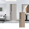 木门安装定制白色免漆碳晶室内门房门实木复合卧室门套装门生态门