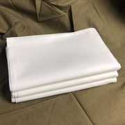 白色床单学生宿舍制式褥床单单人床专用床单军训纯棉纯白色床单