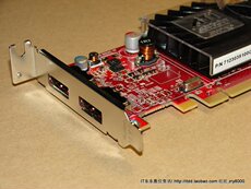 Видеокарта 戴尔dell ati hd3470 双dp口displayport半高显卡-100%全新非拆机