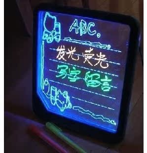 荧光留言板,蓝光写字板,留言板,写字板