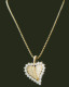 新光饰品施华洛世奇Swarovski满钻心型叶子项链