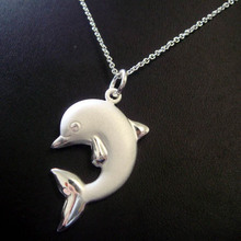 tiffany / Tiffany collar de plata de ley 925 delfines collar de dos