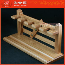 皇冠烟具 ● PYD实木壁挂式烟斗架 ● 田园诗5斗架