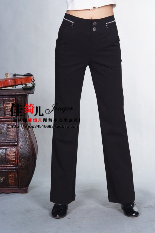 分裤中裤,ONLY新款修身休闲长裤OL必卑配超