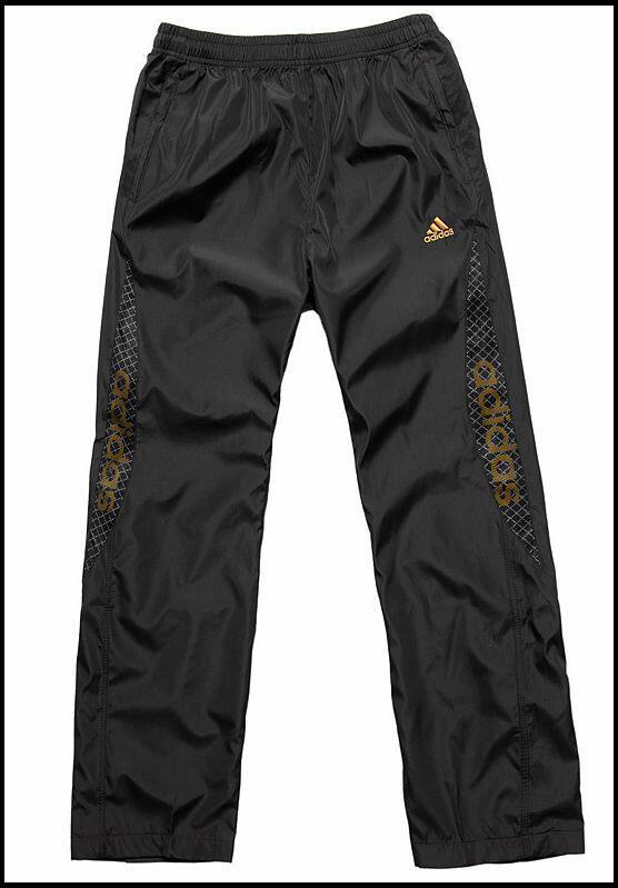 100%好评adidas/阿迪达斯2010双层网面休闲运动男裤