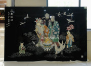 扬州漆器厂 明清中式古典 挂屏 装饰屏 中堂 条屏