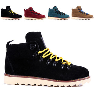  英伦高帮短靴李晨马丁靴牛仔靴韩版男鞋潮流保暖潮鞋男靴子时尚靴