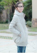 2011款新款 修身泡泡袖 中长款 女式 仿绵<span class=H>羊皮</span>衣 <span class=H>羽绒</span><span class=H>服</span>