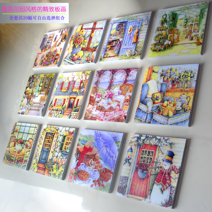 American country European style Countryside Farm a living room Restaurant bar Hotel Retro Reminiscence Frameless decorative painting Wall paintingsin the Home accessories , Decorative painting , Modern decorative painting category - from Buy2taobao.com to provide professional Taobao agent buy service