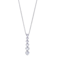 Bank of New artículos de moda especial de comercio [A-] de plata de Tiffany collar de cuentas de piedra con incrustaciones seis