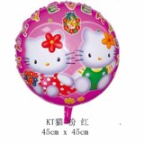 氢气球批发卡通气球儿童气球异形球婚庆气球氢气机圆形 KT猫