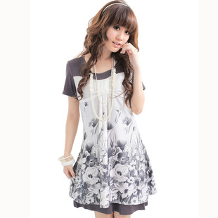 �����30288��������ӡ����ɫ����ȹ�мӴ���