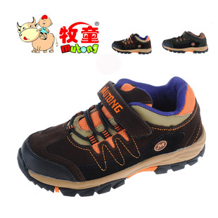  牧童正品儿童鞋 春秋季新款中大童运动鞋男童透气篮球鞋包邮
