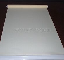 窗帘*竹帘*窗帘杆*卷帘*单色1107（米黄色、反面涂银、全遮光）