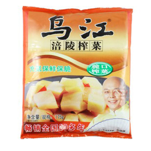  【天猫超市】乌江 脆口榨菜 175g/包 鲜香脆爽 充氮保鲜保脆