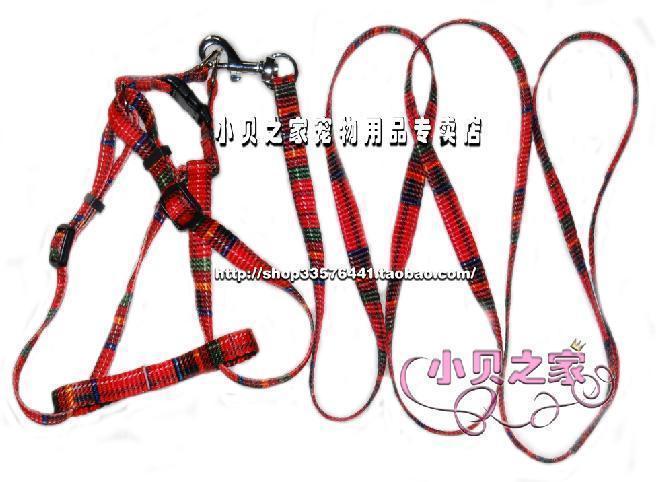 年终清仓-狗狗胸带-绳宽1cm的细牵引绳(红色格子)|ruв категории животное/Животное питание и принадлежностей, кошка/собака товаров, бытовой натяжного ремня - от Buy2taobao.com для оказания профессиональной услуги покупки агента Taobao