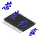 FLASH 8MB MBM29LV651 MBM29LV651UE内存芯片