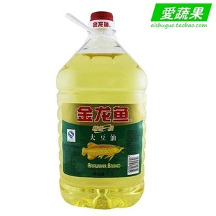  [壹号厨房]食用油 金龙鱼 大豆油精炼一级 5升/桶 北京买菜当天送