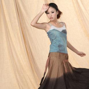  BANSE半色春夏复古文艺针织小吊带背心打底衫新春品牌女装