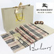 【正品包邮】<span class=H>Burberry</span>巴宝莉羊绒围巾 经典款 杏色小格 圣诞礼物