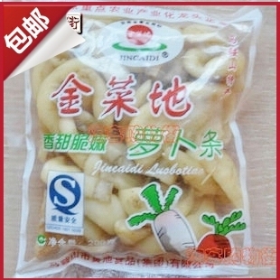 江浙沪皖满百包邮安徽土特产黄池酱菜马鞍山金菜地香甜脆嫩萝卜条