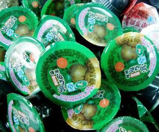  梧州特产 三钱牌罗汉果龟苓膏果冻500g   广西广东10斤包快递