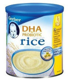美国Gerber嘉宝大米DHA益生菌米粉 227克1段4+ 2013.1到期