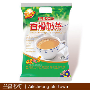  马来西亚益昌老街进口速溶香滑奶茶1000g袋装 江浙沪2袋包邮