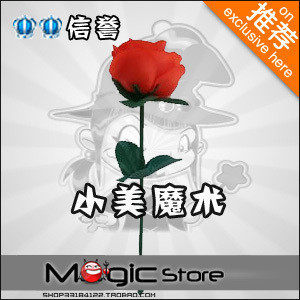魔术道具 近景魔术 折叠玫瑰 泡美眉必备 魔术用品 全国特价！