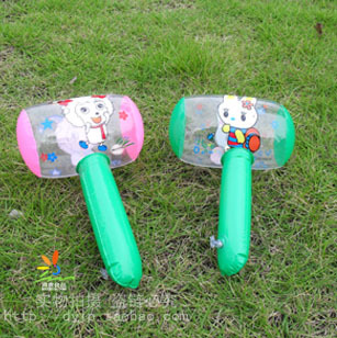 12 new pattern Cartoon Inflatable hammer Inflatable Toys Nursery toys With bells singlein the Festive supplies/Gift , Inflatable category - from Buy2taobao.com to provide professional Taobao agent buy service