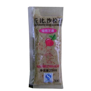  丘比焙煎芝麻酱 丘比沙拉汁买25包江浙沪皖包邮 含香菇的芝麻汁
