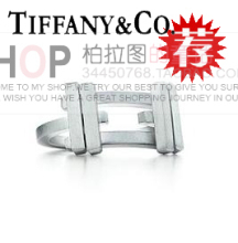 Tiffany plata de ley 925 joyas de la cadena de cajas de regalo de anillo