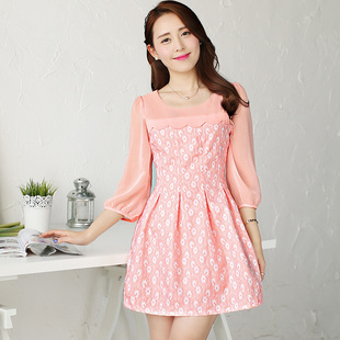 日番谷<em>阿朵</em>摩奥<em>女装</em>2014新款花讯金诗丹春装