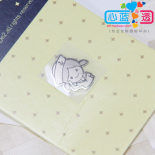 H151 金冠心蓝~韩国E2|24K镀真金防辐射贴纸|水手女孩 闪闪亮