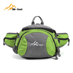  迈徒/Mr-foot男女款多功能10L+5L可单肩双肩户外运动骑行腰包正品