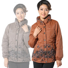 12冬装新款加厚棉袄<span class=H>中</span><span class=H>老年</span>棉服女装<span class=H>中</span>年人服饰加肥时尚<span class=H>棉衣</span>妈妈装